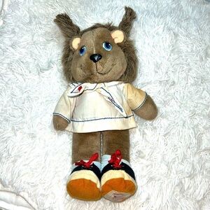 Vintage Tomy Get Along Gang Portia Porcupine Plush Stuffed Animal Sailor toy